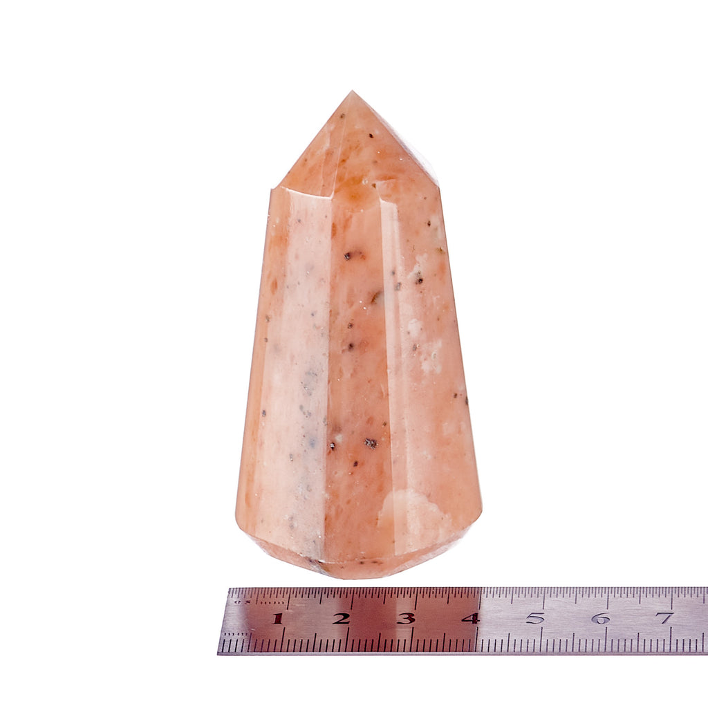 Peach Calcite Point #8