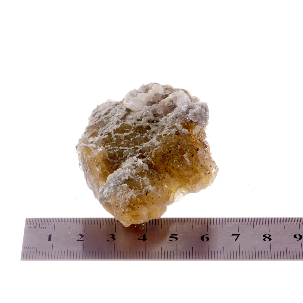 Yellow Fluorite & Calcite #12