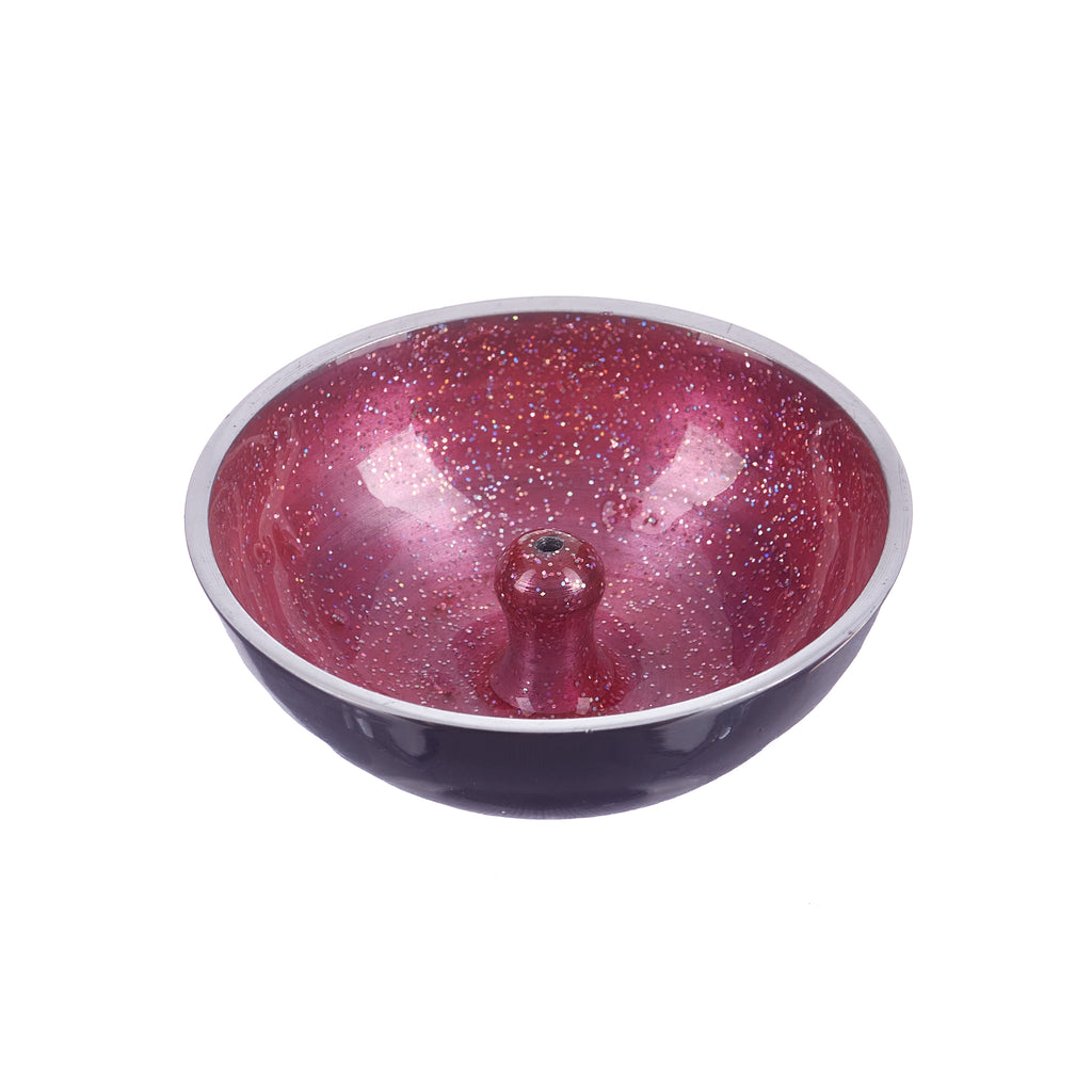 Aluminium Incense Dish // Pink Glitter | Incense
