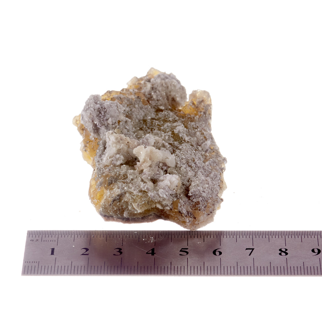 Yellow Fluorite & Calcite #12