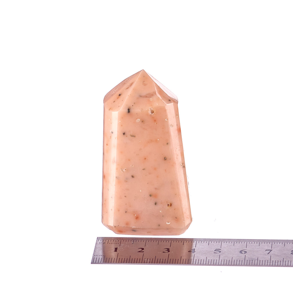 Peach Calcite Point #7