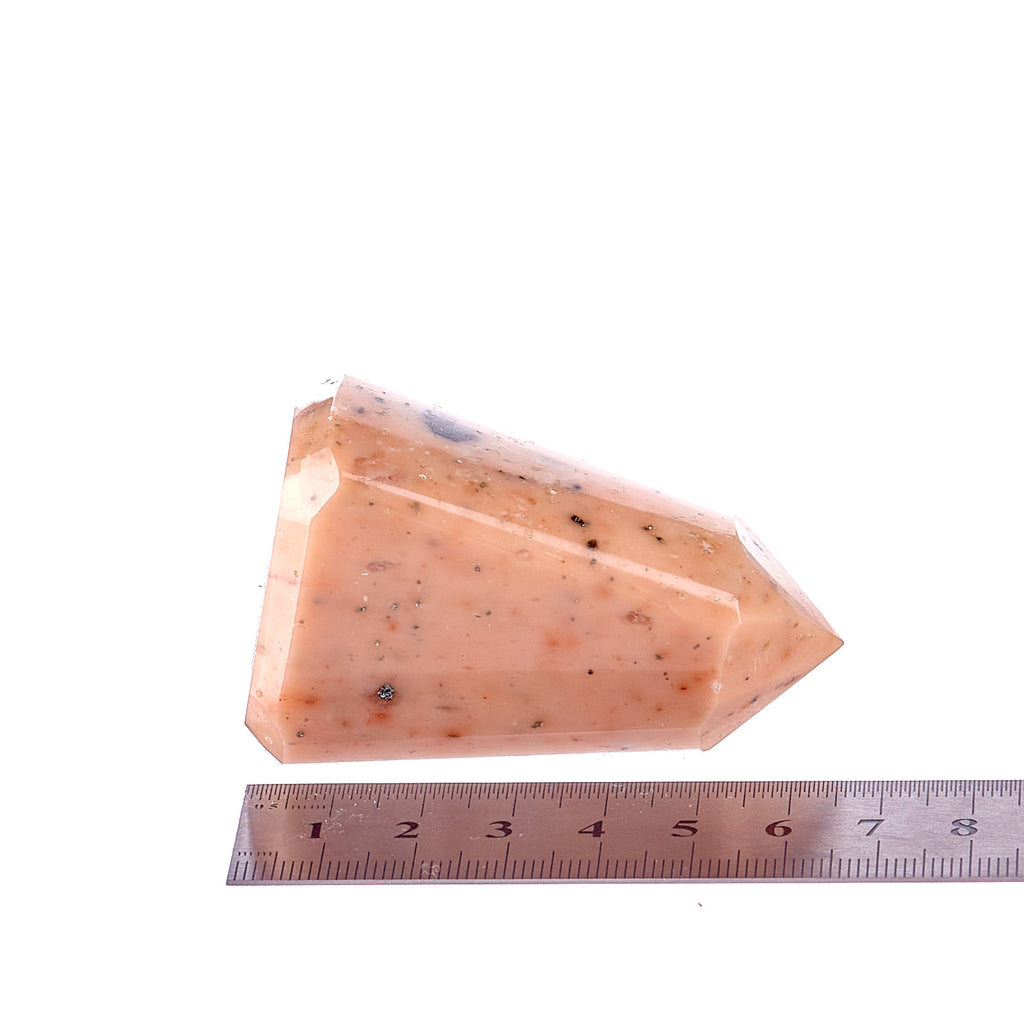 Peach Calcite Point #7