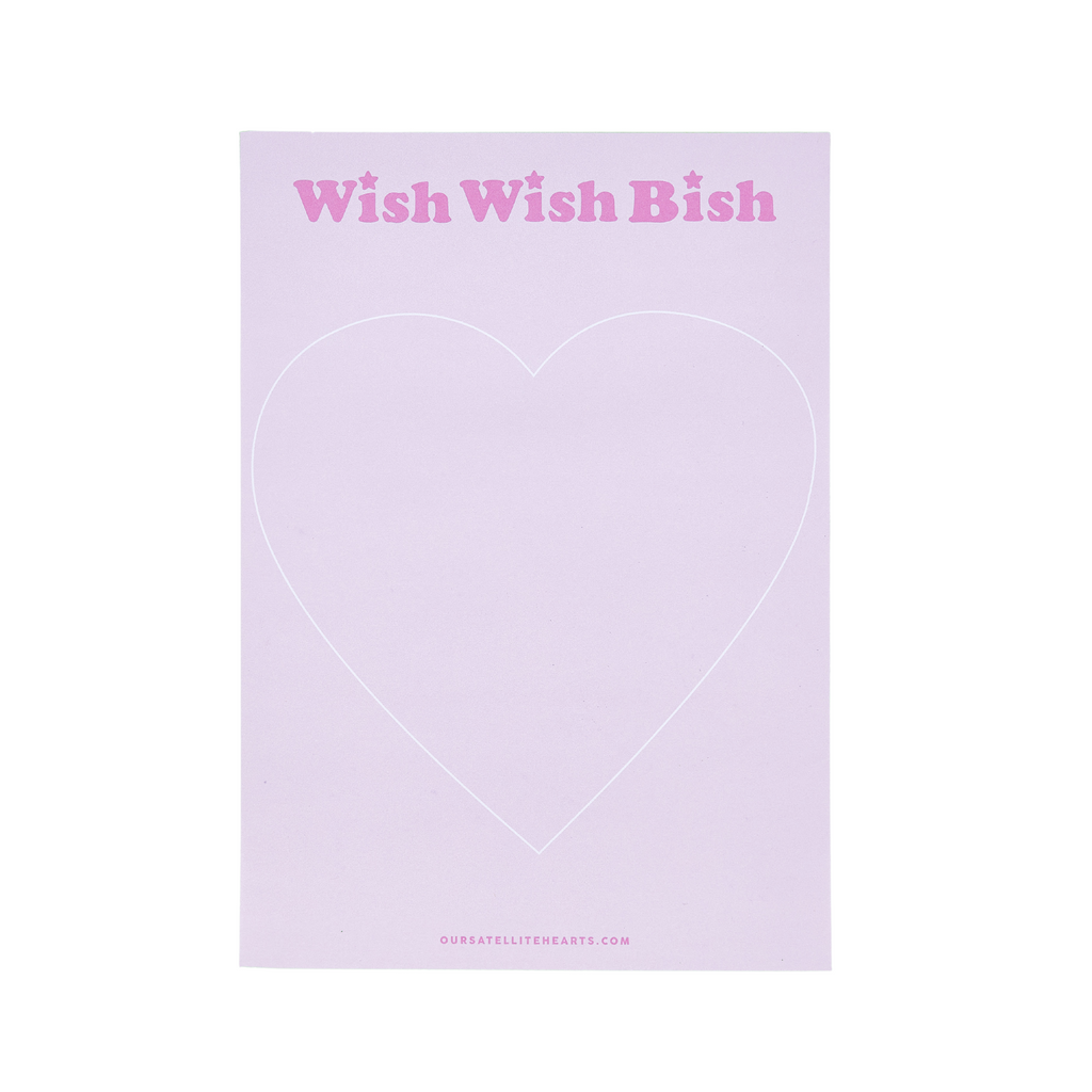 Wish Wish Bish A5 Notepad