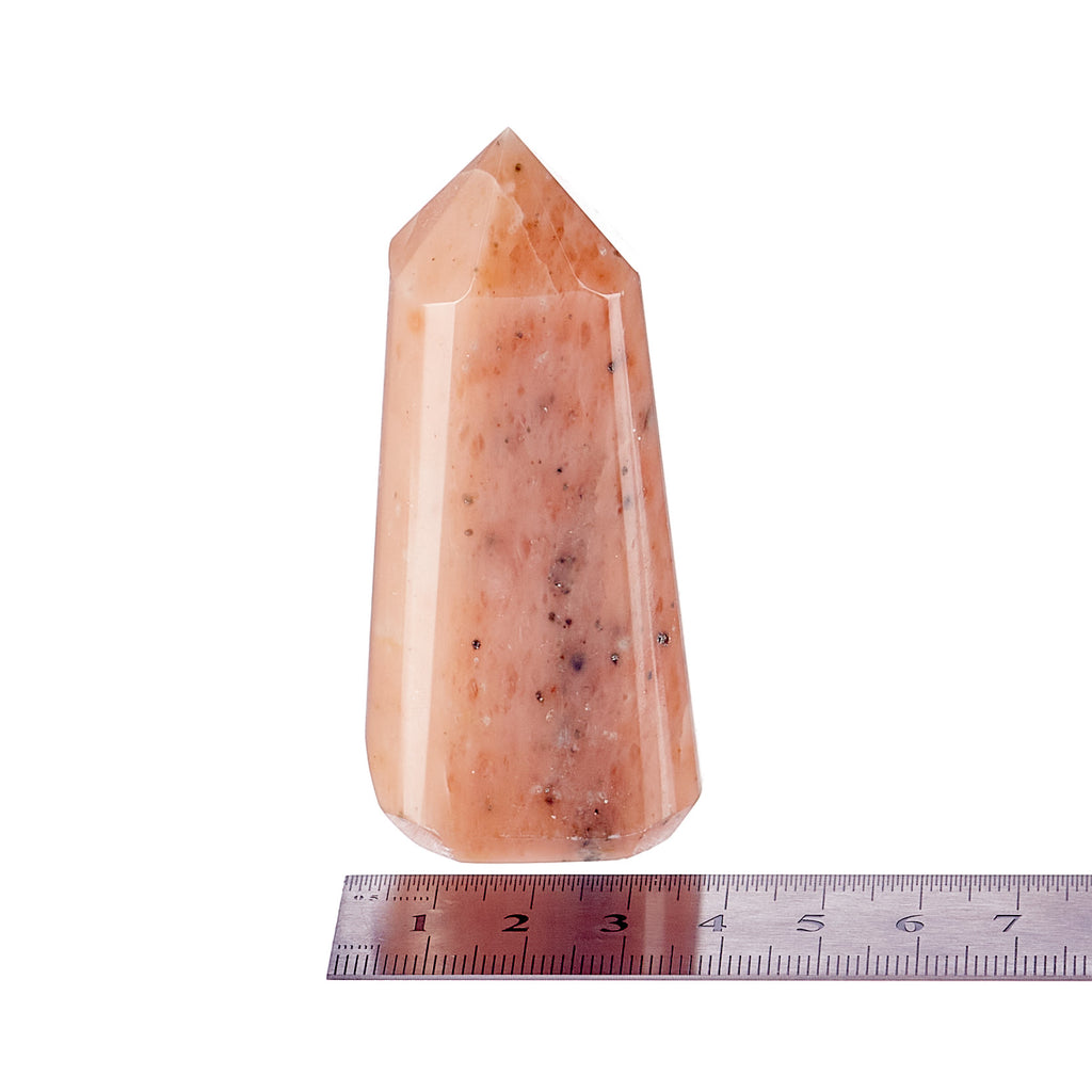 Peach Calcite Point #8