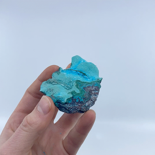 Chrysocolla & Malachite #13