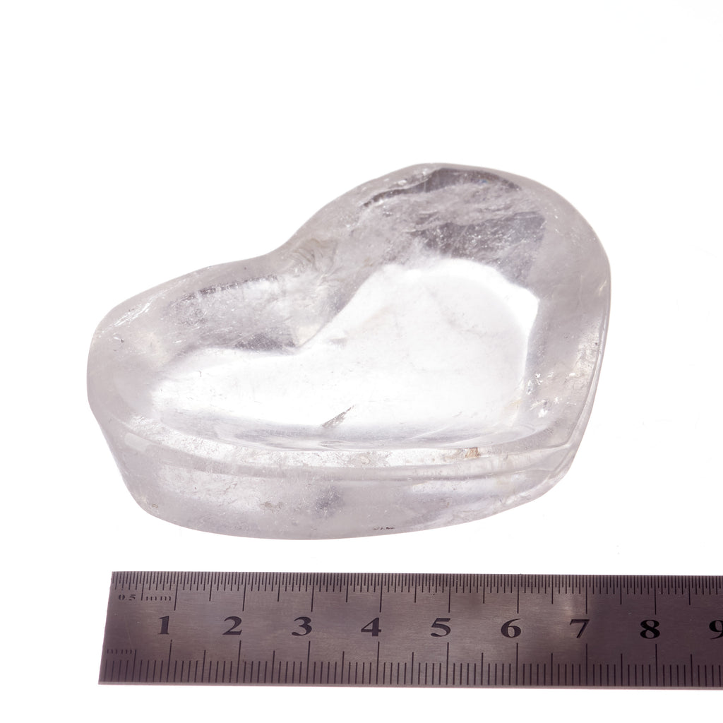 Clear Quartz Heart Trinket Bowl #2