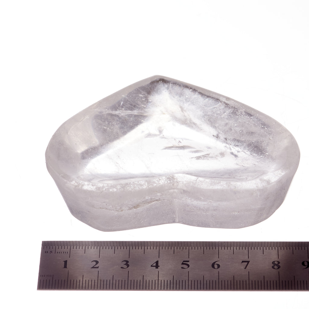 Clear Quartz Heart Trinket Bowl #2