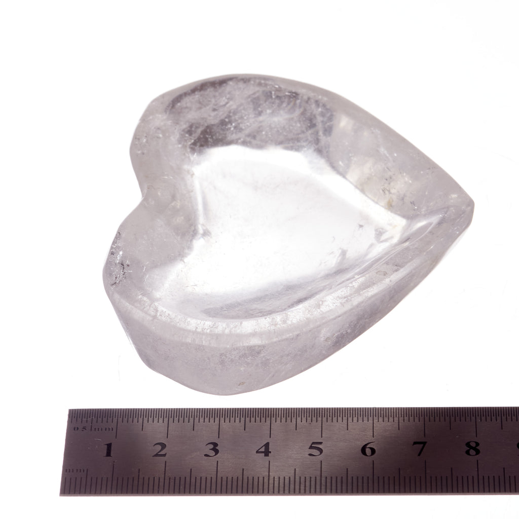 Clear Quartz Heart Trinket Bowl #2