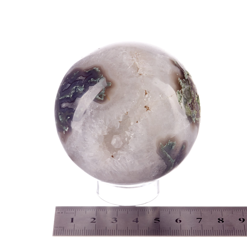 Moss Agate Sphere #1