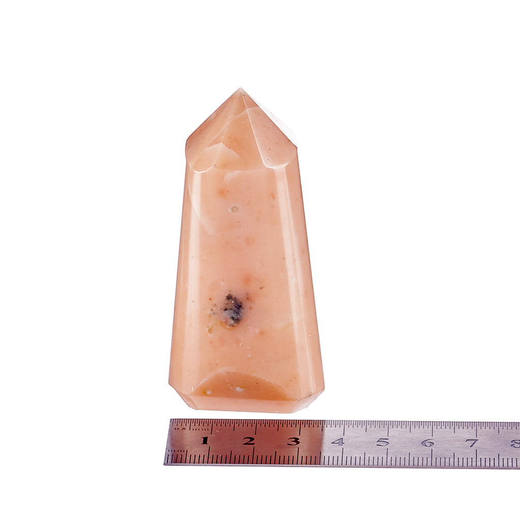 Peach Calcite Point #8