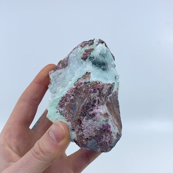 Cobalto Calcite and Chrysocolla #3