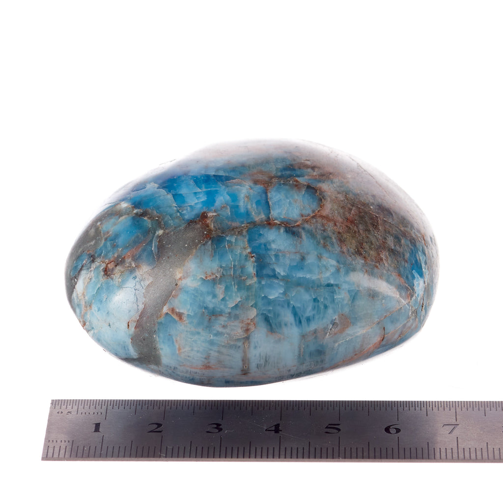 Blue Apatite Heart #4