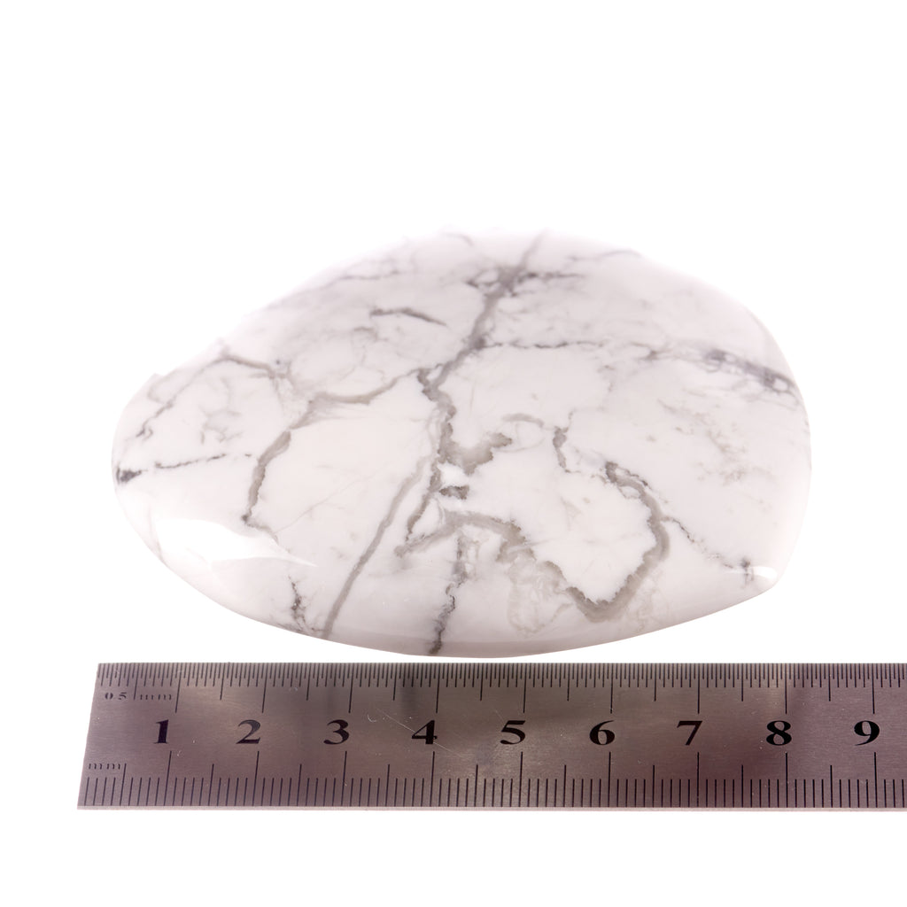 Howlite Large Heart #1