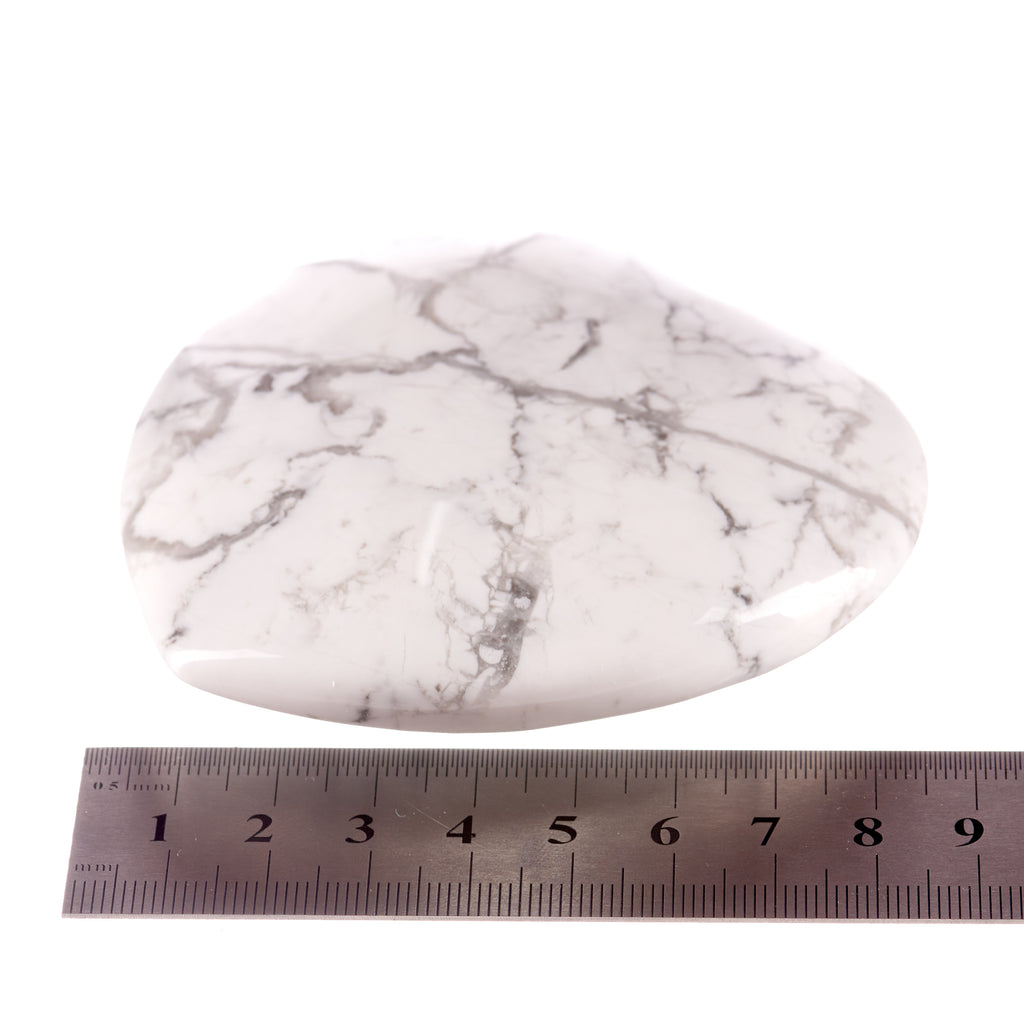 Howlite Large Heart #1