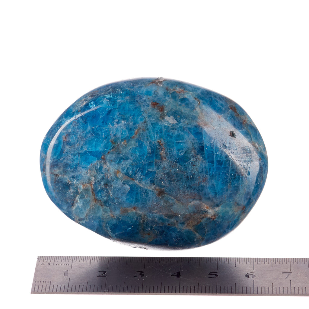 Blue Apatite Palm Stone #1