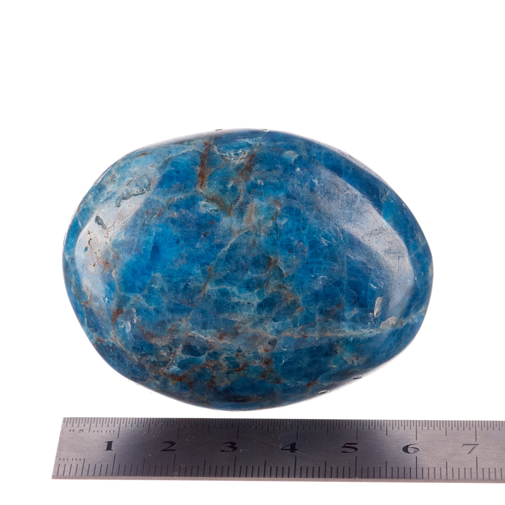 Blue Apatite Palm Stone #1