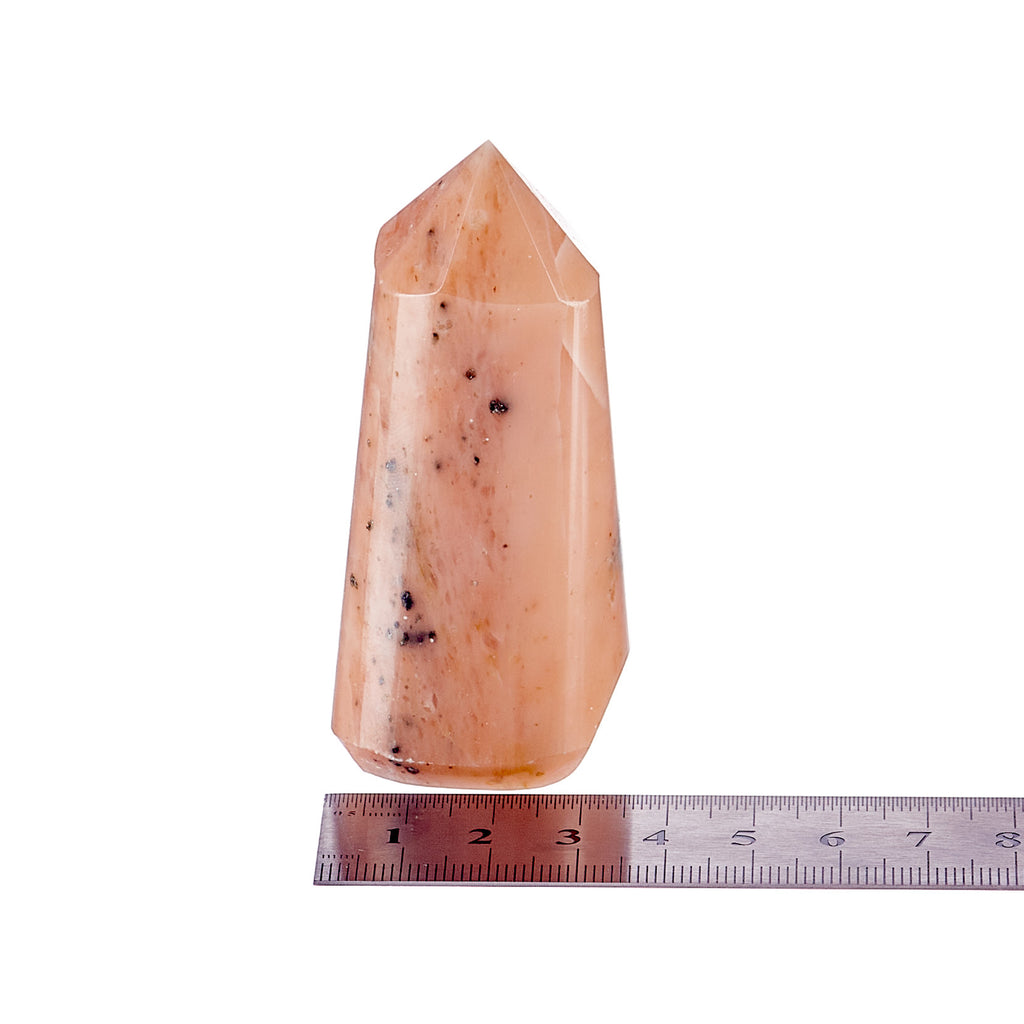 Peach Calcite Point #8