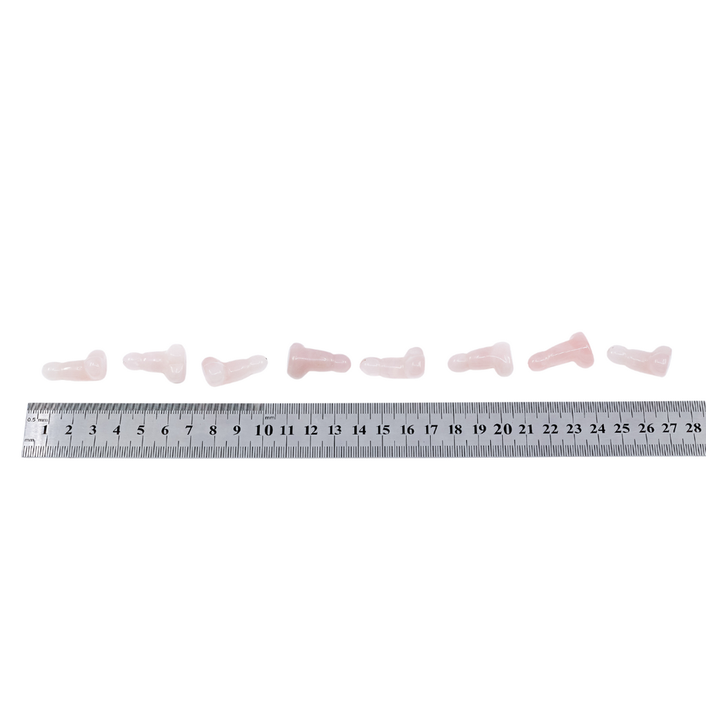 Rose Quartz Penis - 2.5cm | Crystals