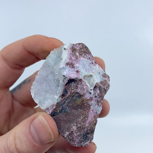 Cobalto Calcite and Chrysocolla #4