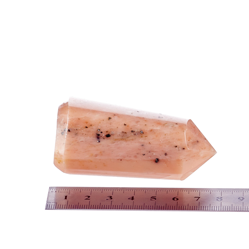 Peach Calcite Point #8