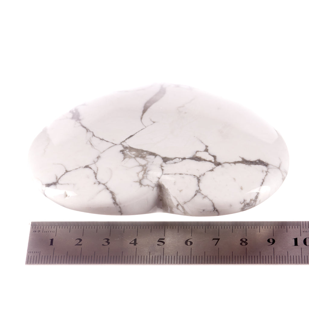 Howlite Large Heart #5