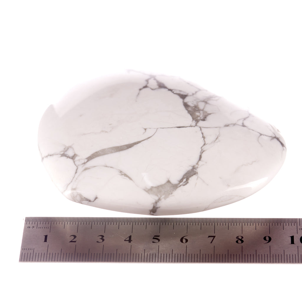 Howlite Large Heart #5