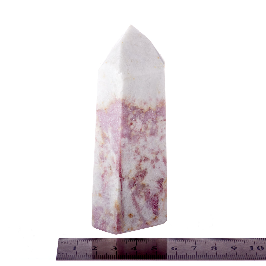 Pink Tourmaline, Lepidolite & Mica Point #7