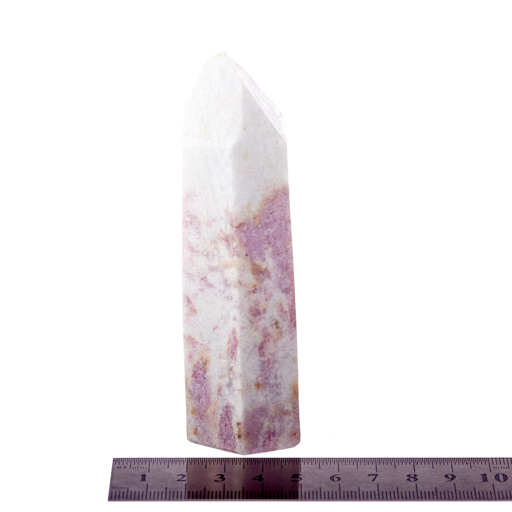 Pink Tourmaline, Lepidolite & Mica Point #7