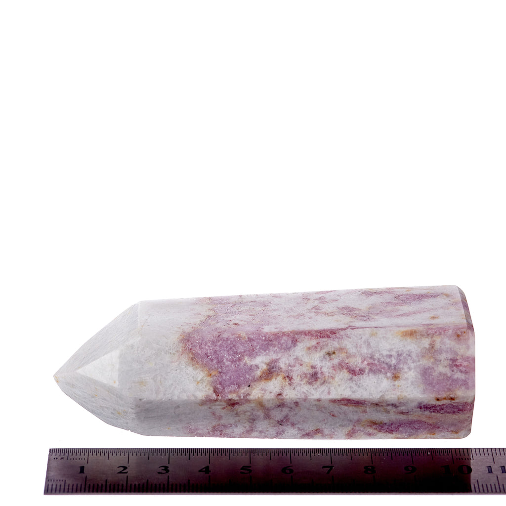 Pink Tourmaline, Lepidolite & Mica Point #7