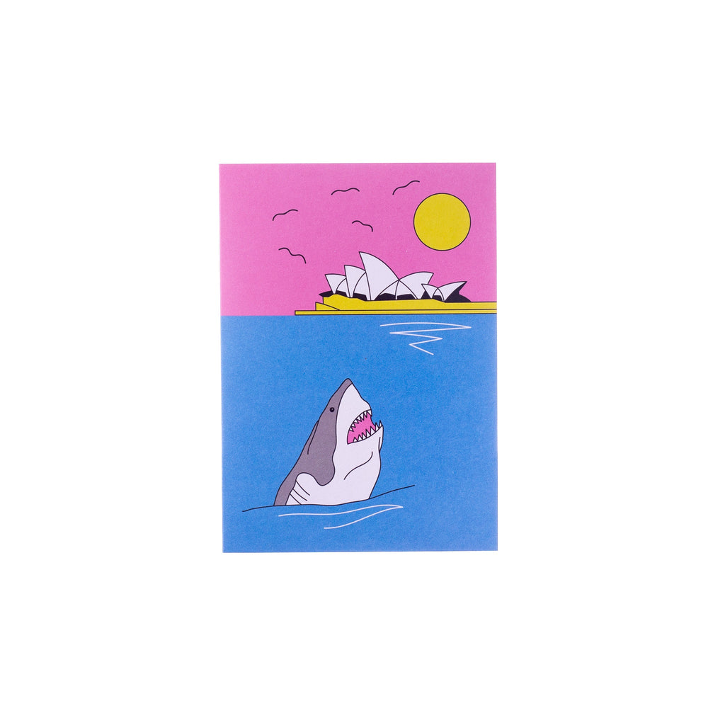 AHD // Frida Las Vegas Opera Shark Greeting Shark | Greeting Cards