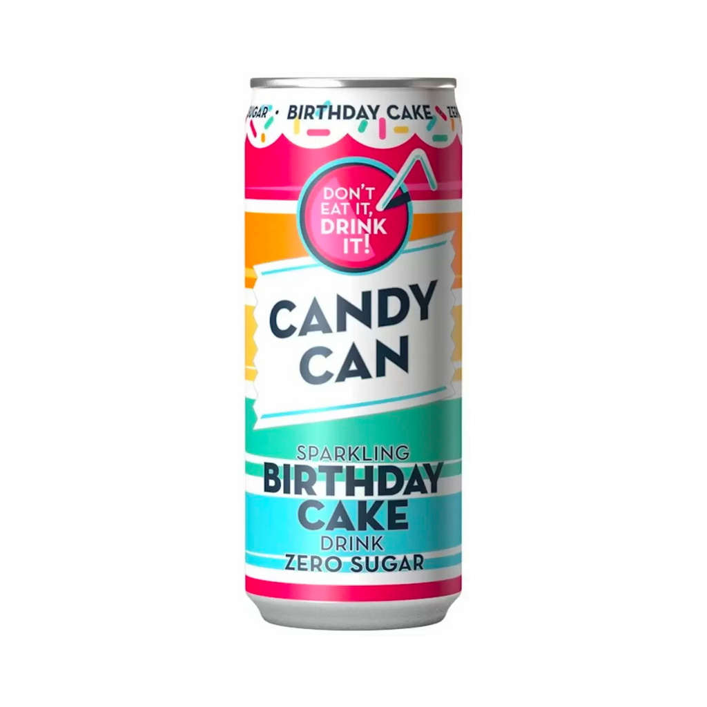Candy Can // Birthday Cake Sparkling Soda - 330ml