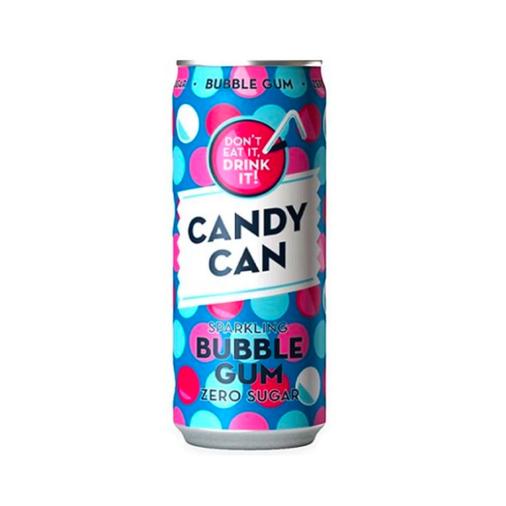 Candy Can // Bubble Gum Sparkling Soda - 330ml