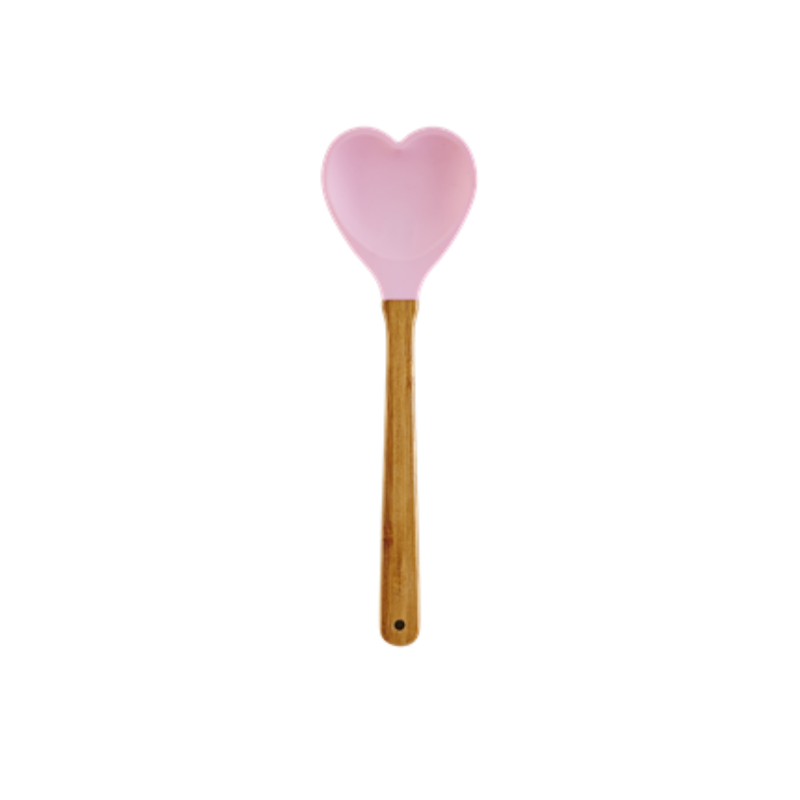 Rice // Pink Love Heart Spatula | Kitchen