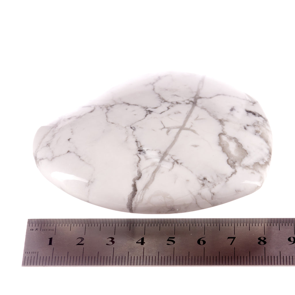 Howlite Large Heart #12