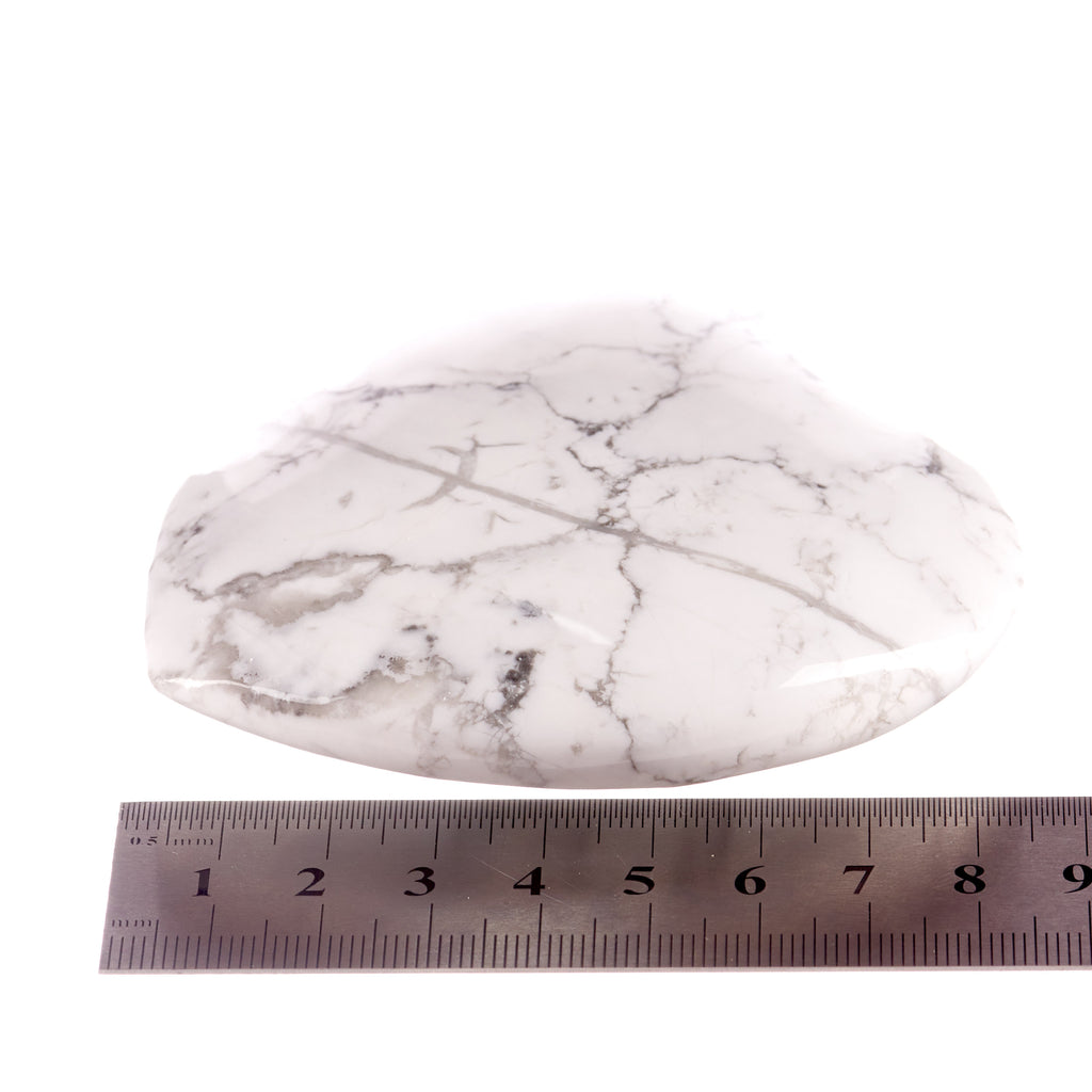 Howlite Large Heart #12