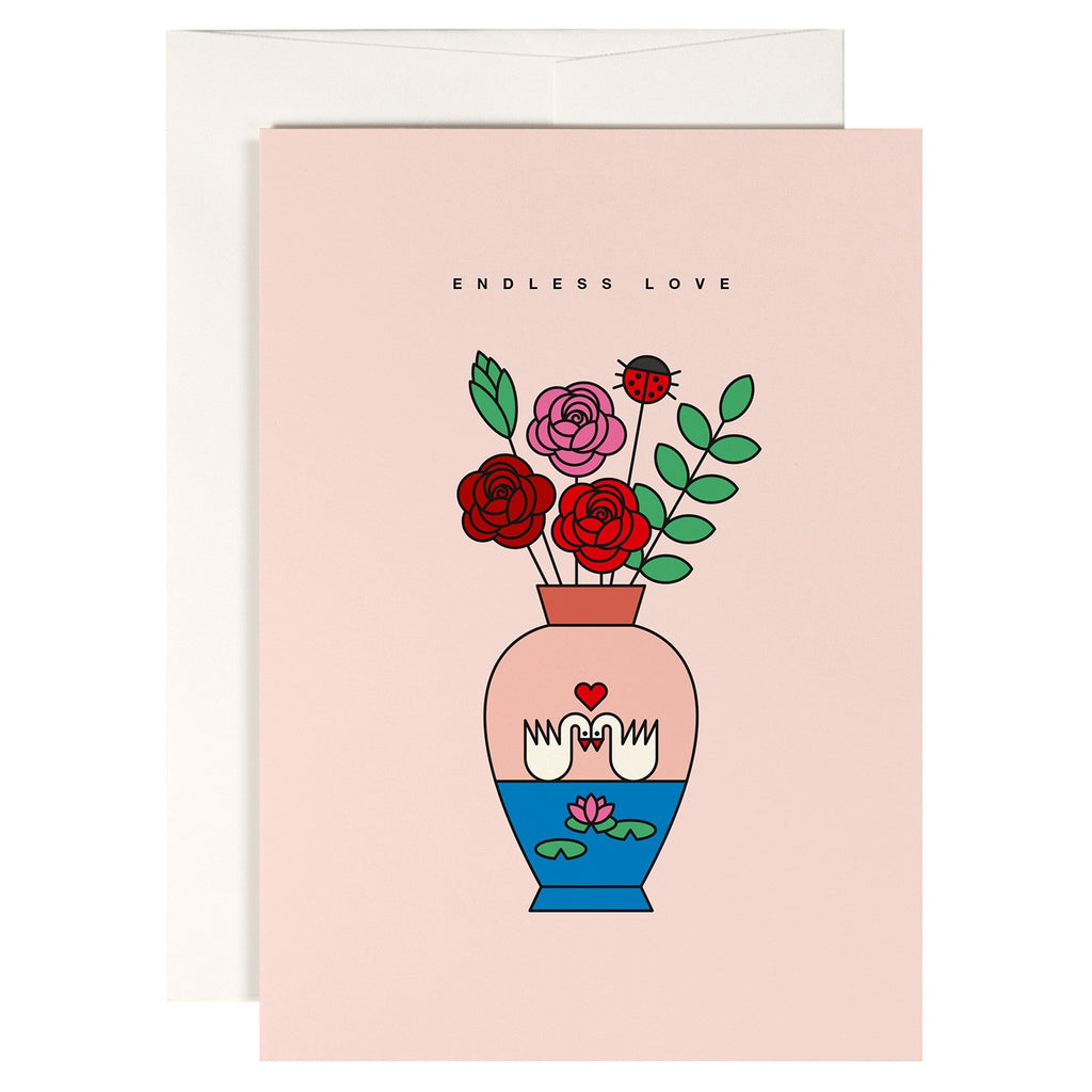 Redfries // Lovebirds Greeting Card | Greeting Cards