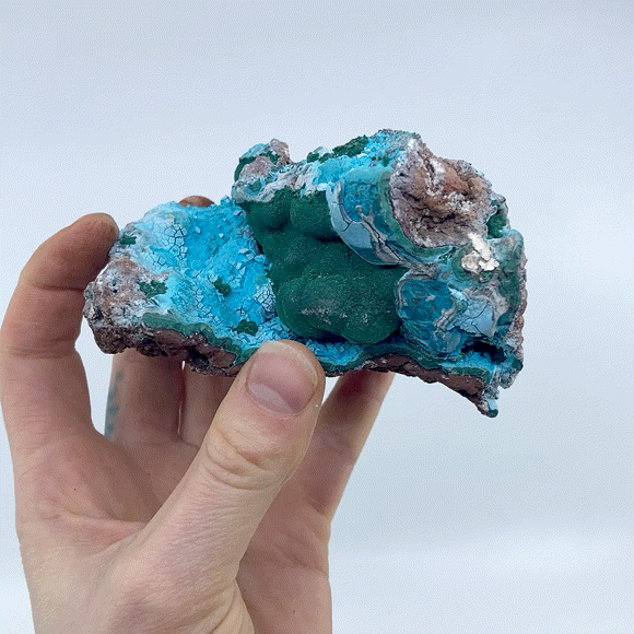 Chrysocolla & Malachite #1