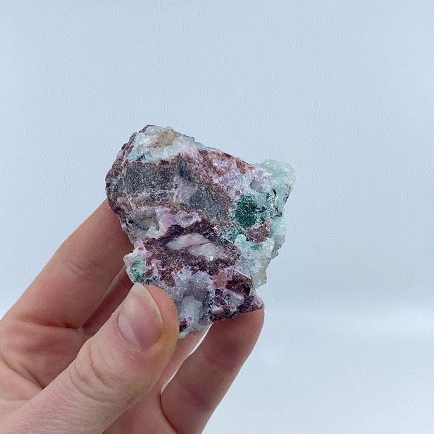 Cobalto Calcite and Chrysocolla #9