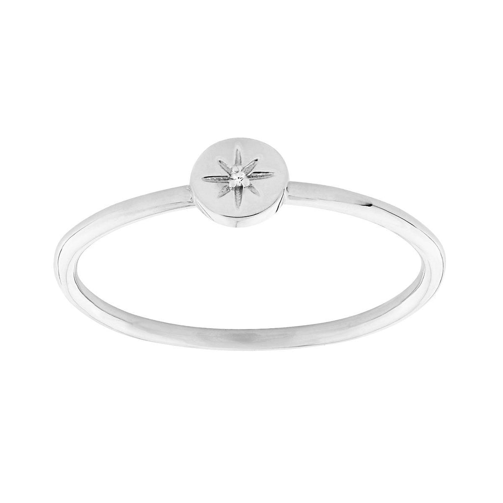 Midsummer Star // Delicate Enchanted Light Crystal Ring | Jewellery