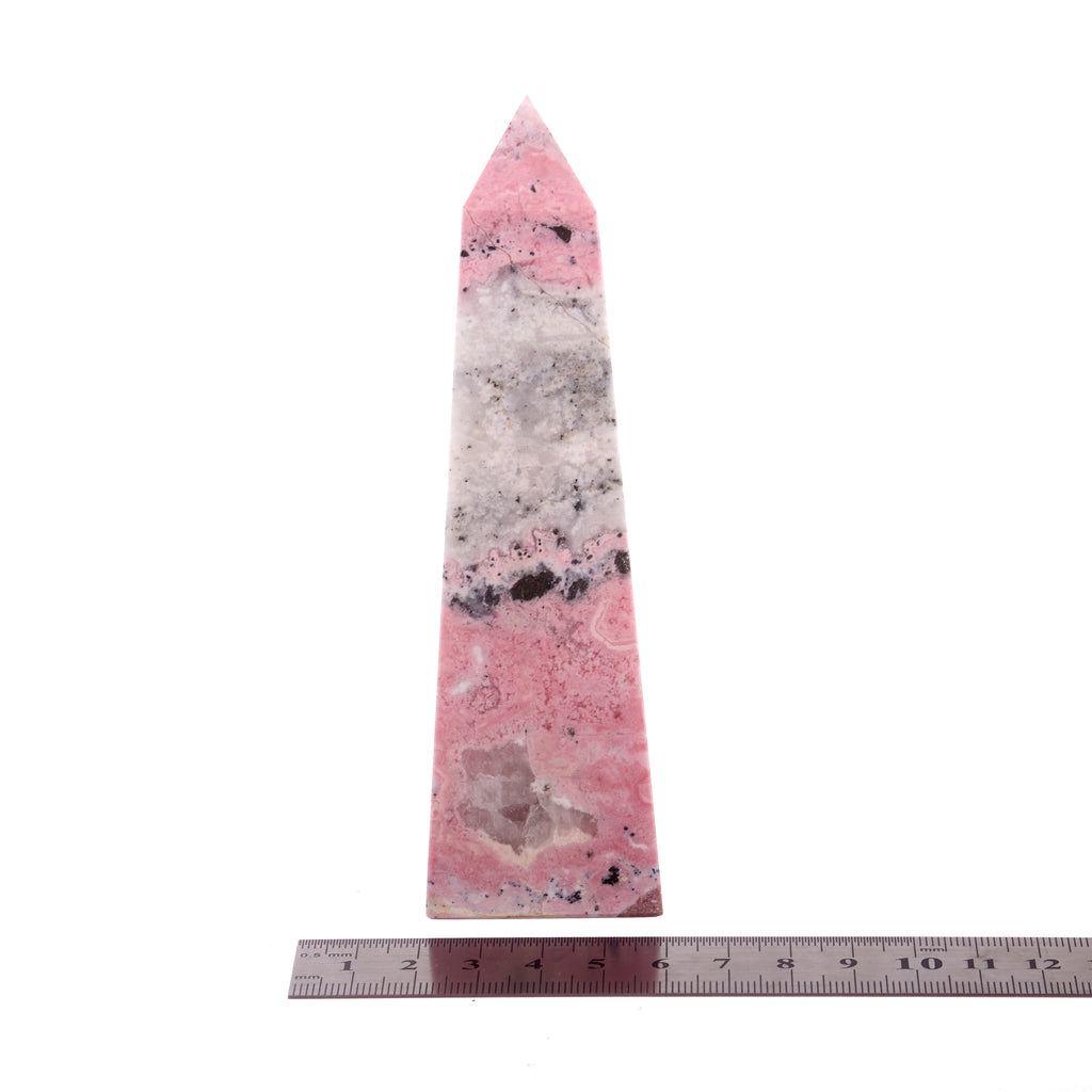 Rhodonite Obelisk #4 | Crystals