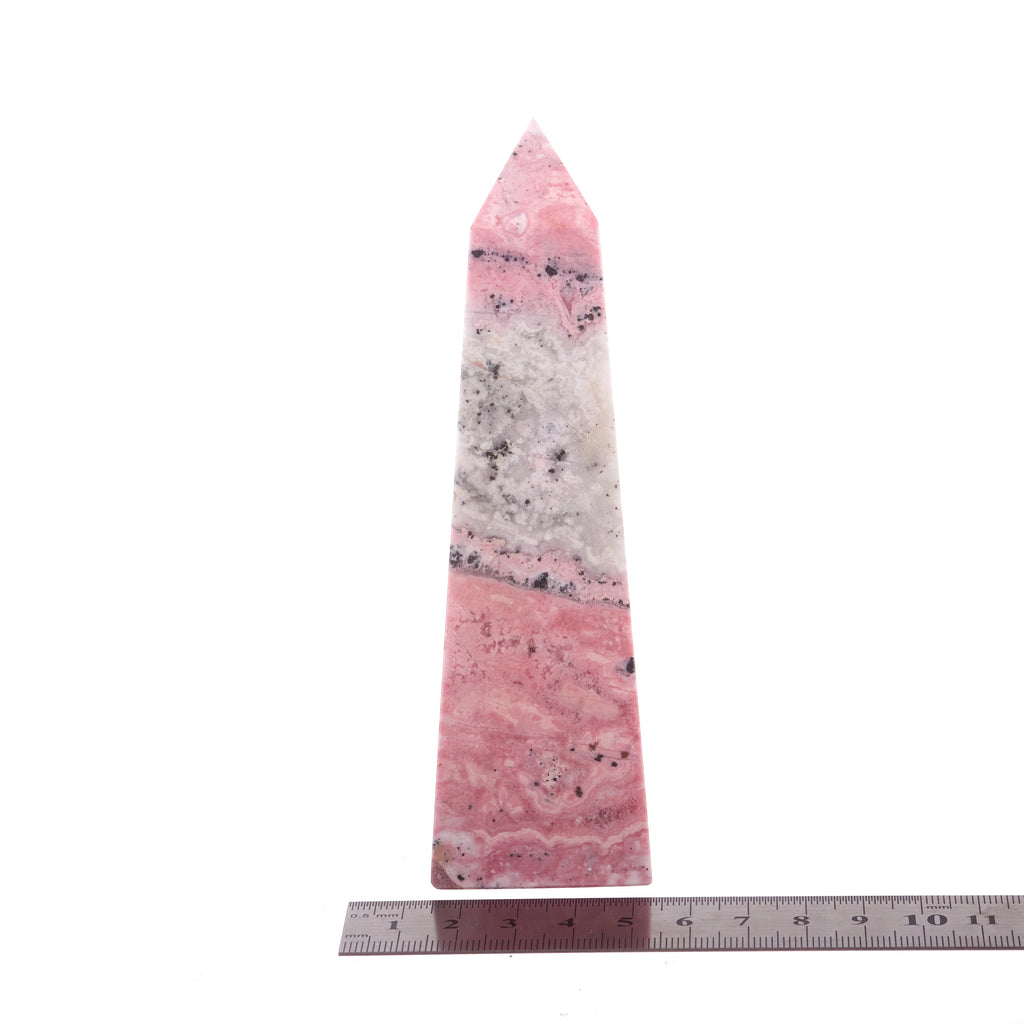 Rhodonite Obelisk #4 | Crystals