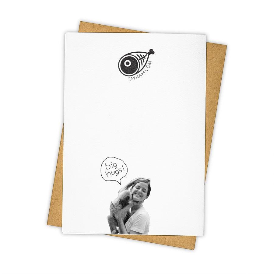 Tay Ham // Thank You Smile Greeting Card | Cards