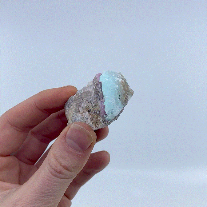 Cobalto Calcite and Chrysocolla #12