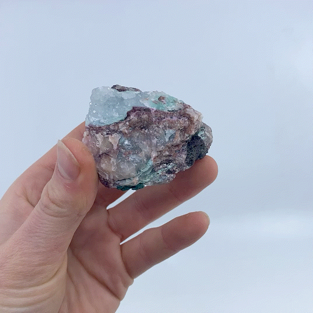 Cobalto Calcite and Chrysocolla #14