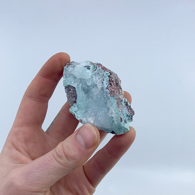 Cobalto Calcite and Chrysocolla #15