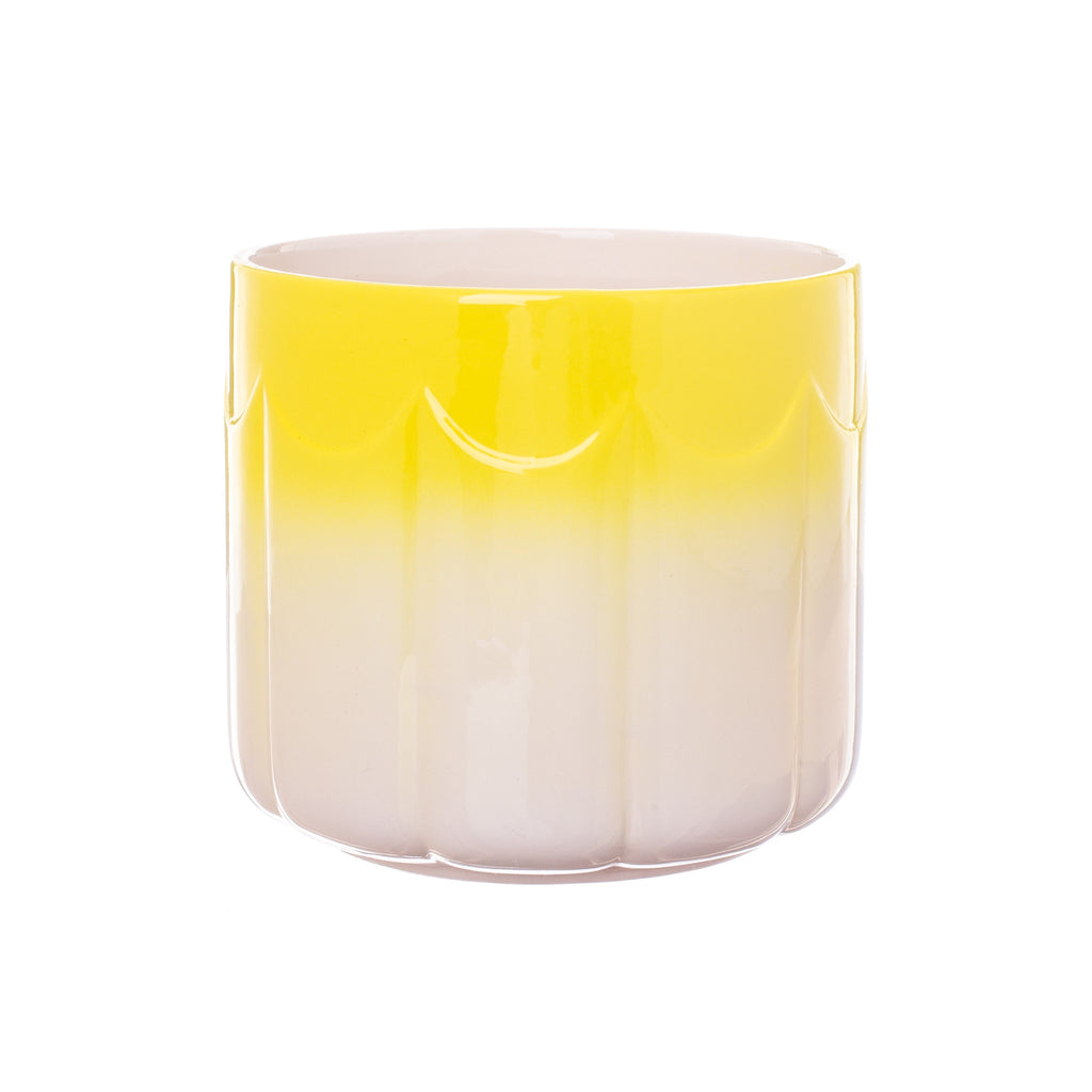 Rice by Rice // Yellow Ombre Planter | Pots