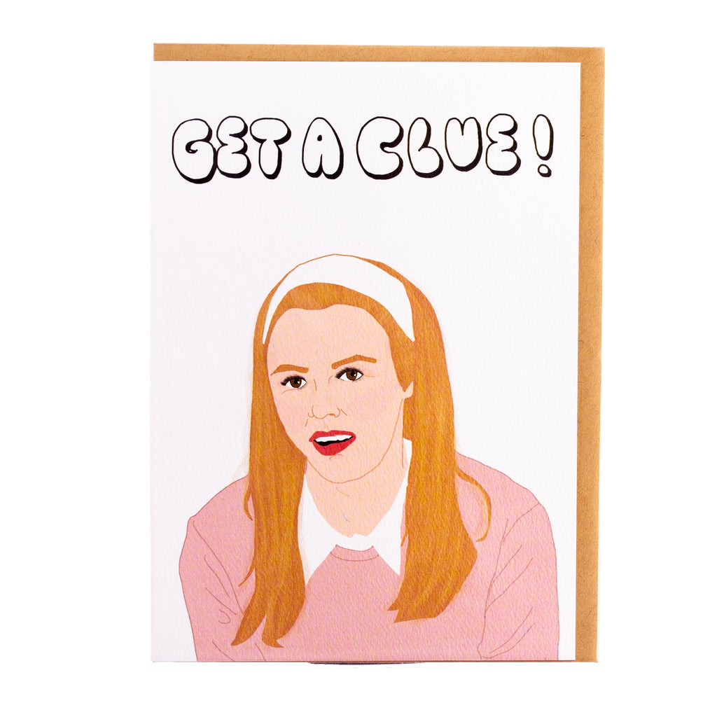 Tayham // Get a Clue Greeting Card | Greeting Cards