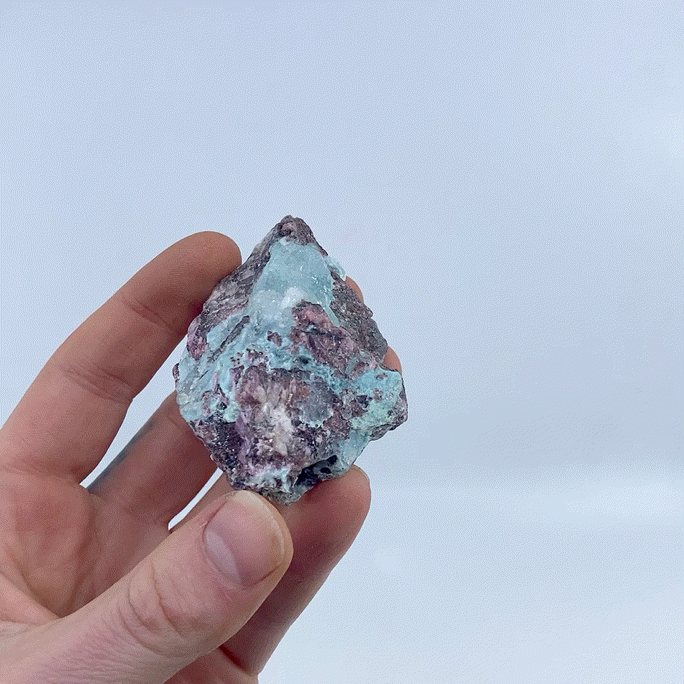 Cobalto Calcite and Chrysocolla #17