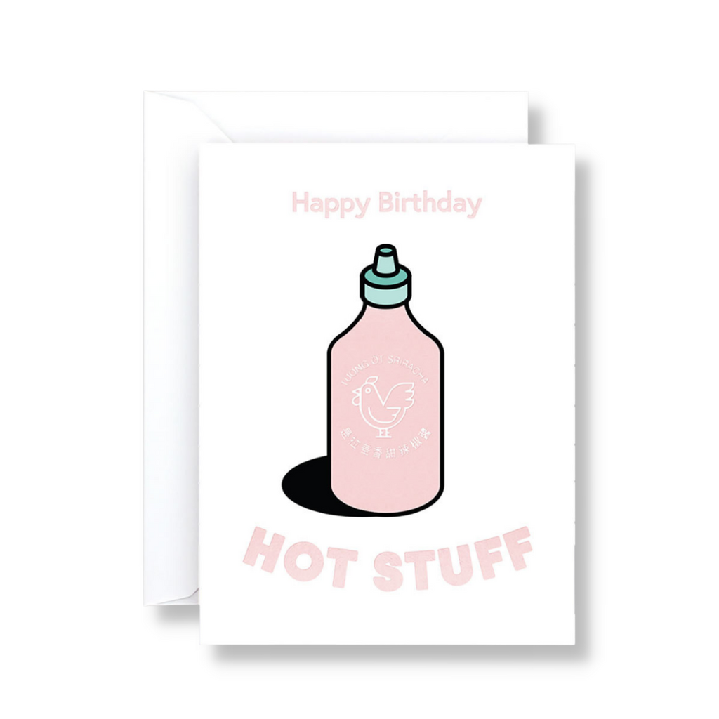 Wrap // Mini Collection - Happy Birthday Hot Stuff Greeting Card | Greeting Cards