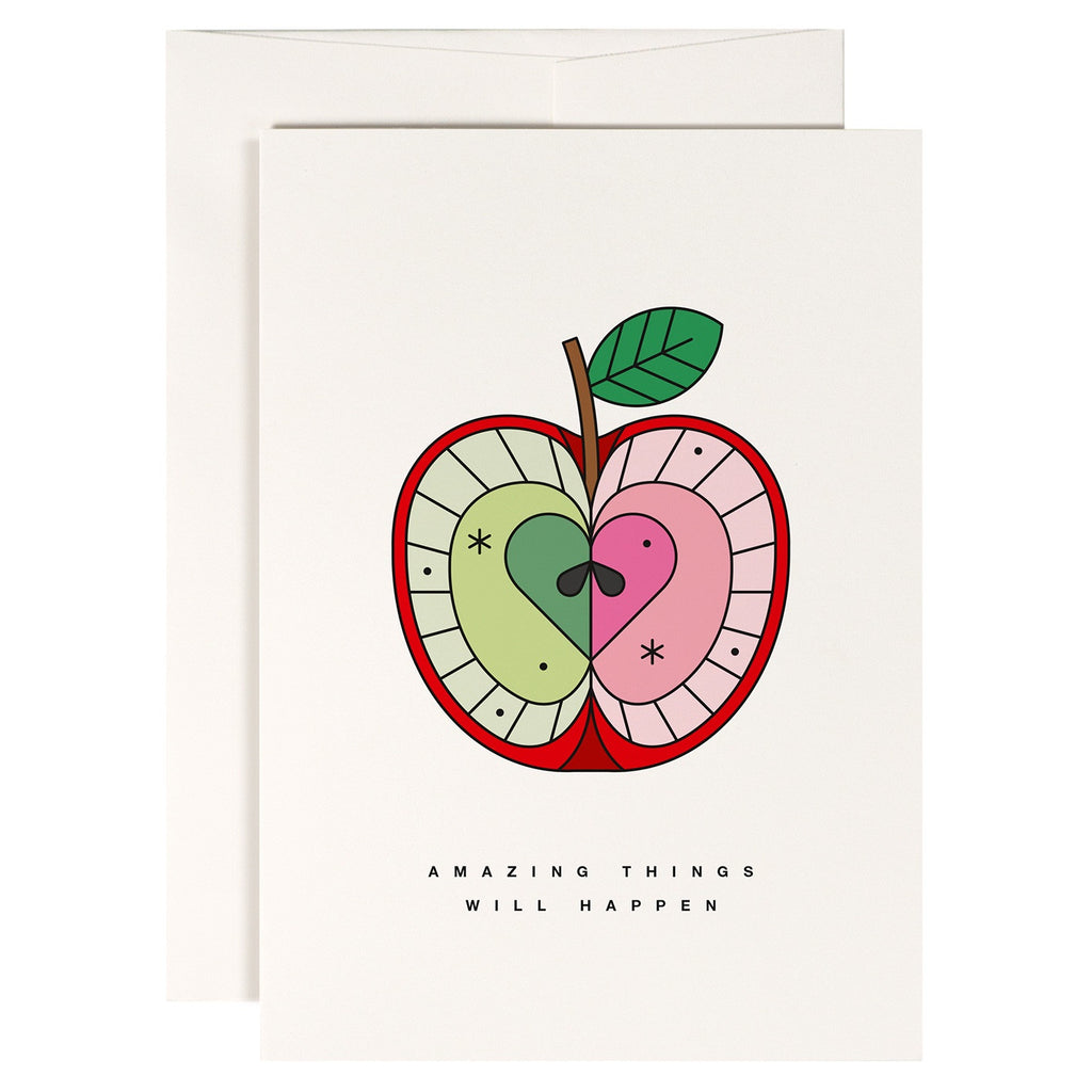Redfries // Magic Apple Greeting Card | Greeting Cards